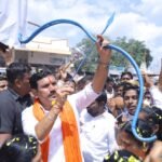 Ballari Chalo Padayatra: BY Vijayendra Calls Congress an ‘Advertisement Government’, Targets Guarantees, Farm Loans and Street Vendor Evictions