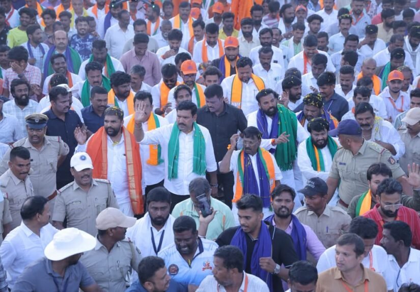 Ballari Chalo: Anekal Narayanaswamy Accuses Congress of Cutting ST Reservation, Diverting SCSP-TSP Funds