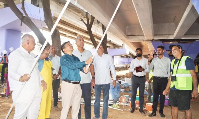 Silk Board Flyover Revamp to Add Seating for Bus, Metro Commuters; Parking and Play Area Planned