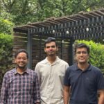 Three men pictured together in a photograph supplied by GoReach.