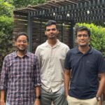 Three men pictured together in a photograph supplied by GoReach.