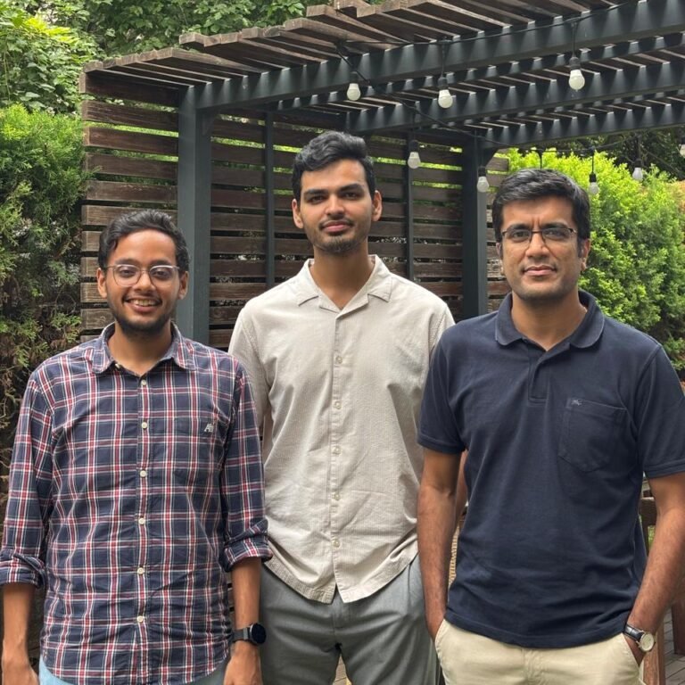 Three men pictured together in a photograph supplied by GoReach.
