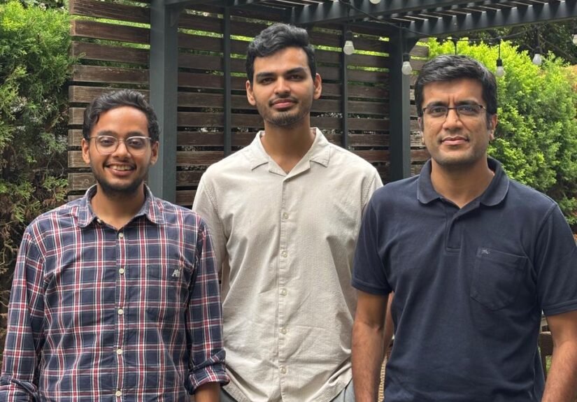 Three men pictured together in a photograph supplied by GoReach.