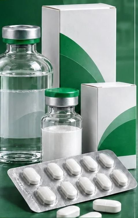Medicine packs and vials illustrated in the Karnataka Congress source graphic
