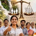 Consumer-rights illustration cropped from Karnataka Congress video graphic