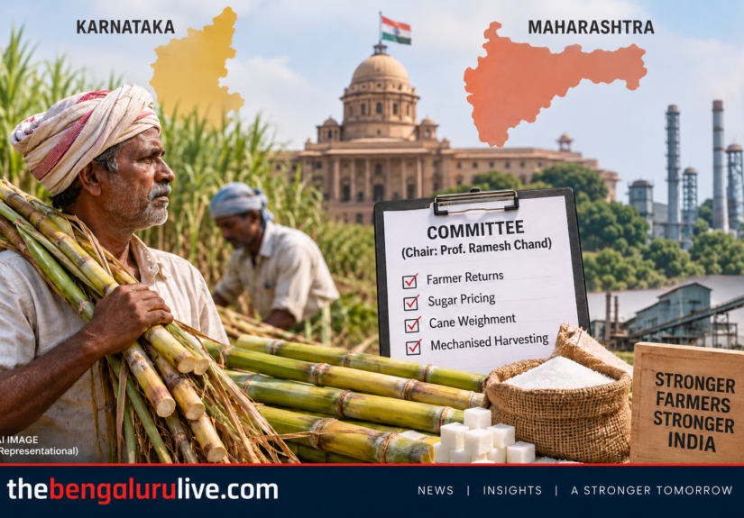 Ramesh Chand-Led Panel to Review Karnataka, Maharashtra Sugarcane Farmers’ Demands on Prices and Weighment