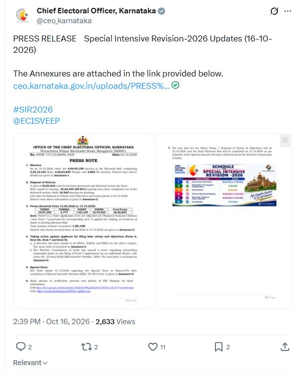 Complete source X post and timestamp
