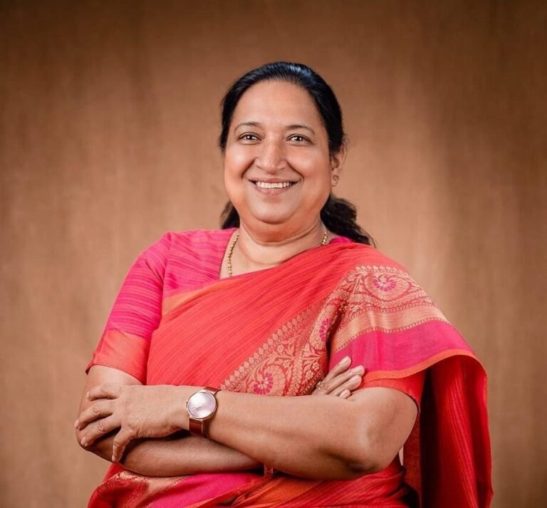 Dr Sudha Yadav in the portrait shared by H.D. Kumaraswamy.