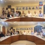 Officials at the expert committee meeting on security for the India–West Indies T20