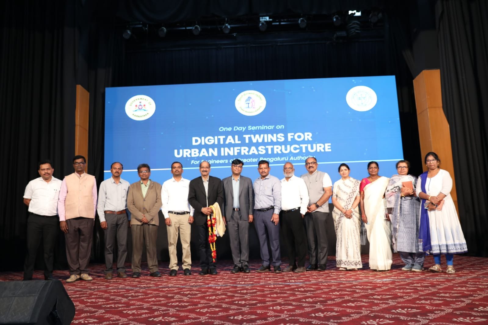 Digital Twin seminar for Bengaluru South City Corporation engineers at Town Hall