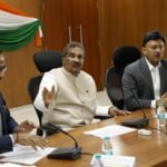 K.J. George chairs the BESCOM board meeting with officials in Bengaluru
