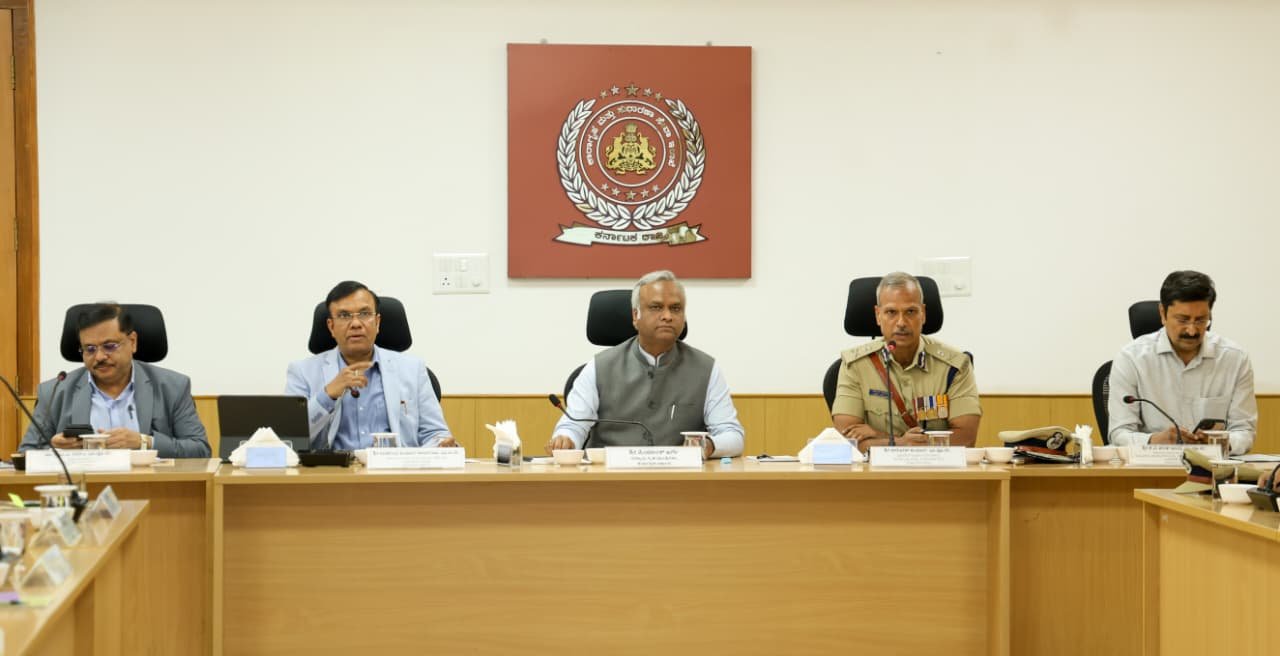 Officials at a Karnataka prison-products review meeting in Bengaluru
