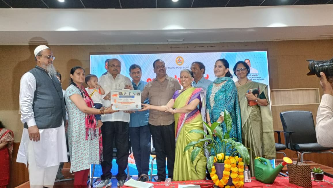Participants with a child at the Aalisu Kanda cochlear implant programme in Bengaluru