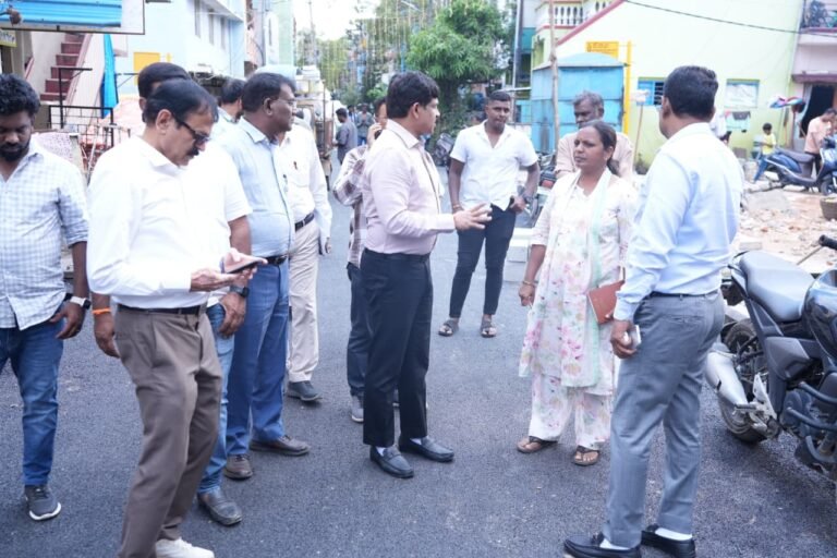 Officials during the M V Garden inspection in Ulsoor