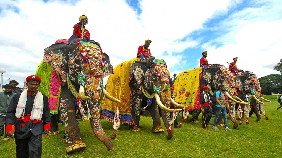 Mysore Dasara — image supplied with the article
