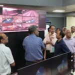 CMRS team and BMRCL officials inspect the Operations Control Centre for Namma Metro Pink Line