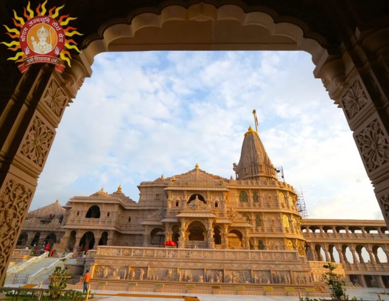 Shri Ram Janmabhoomi Mandir in Ayodhya — official trust file photograph