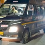 Bengaluru City Police vehicle on night patrol, shown in the official police video